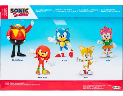 Jakks Sonic Sada 5 figurek 6 cm