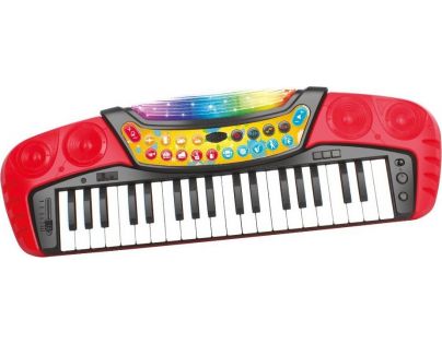 Made Souprava 3 v 1 elektronické piáno 37 kláves kytara mikrofon - Poškozený obal