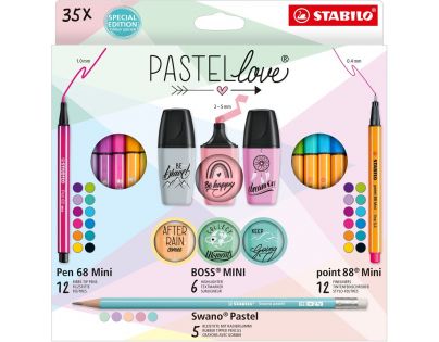 Souprava STABILO Pastellove 35 ks sada