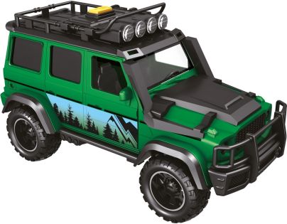 Sparkys 1:14 - Vozidlo lesní stráže s přívěsem a motorkou (se zvukem a světly)