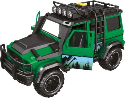 Sparkys 1:14 - Vozidlo lesní stráže s přívěsem a motorkou (se zvukem a světly)