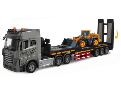 Sparkys 1:24 Kovový Kamion pro přepravu aut s nakladačem