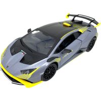 Sparkys 1:24 Lamborghini Huracán STO Stříbrně šedá 2