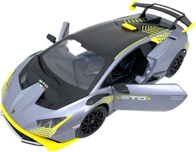 Sparkys 1:24 Lamborghini Huracán STO Stříbrně šedá