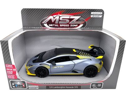 Sparkys 1:24 Lamborghini Huracán STO Stříbrně šedá