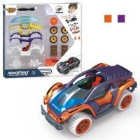 Sparkys 1:32 Stavebnice Auto 17ks - fialové