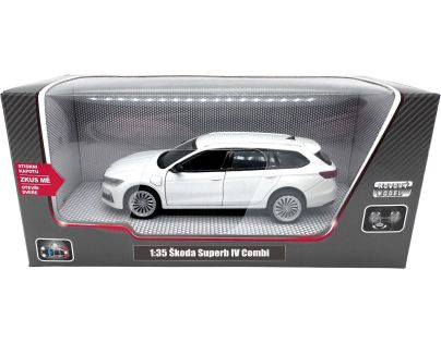 Sparkys 1:35 Škoda Superb IV Combi bílé
