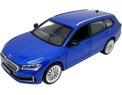 Sparkys 1:35 Škoda Superb IV Combi modré - Poškozený obal