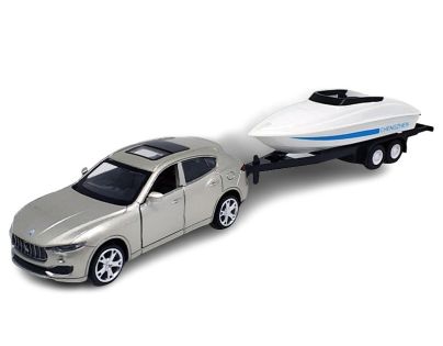 Sparkys 1:43 Maserati Levante SUV s přívěsem člun