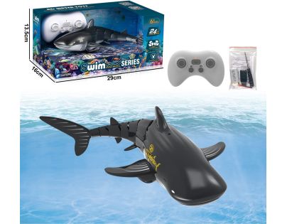 Sparkys 31SY-84053 RC Velryba s vodní fontánou - černá