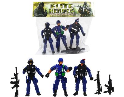 Sparkys Akční figurky vojáků 3 ks serie 4
