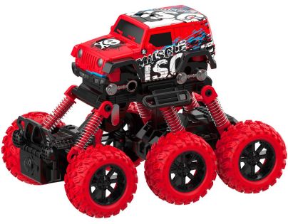 Sparkys Auto Graffiti Crawler 6WD 1:43 na zpětný chod červené