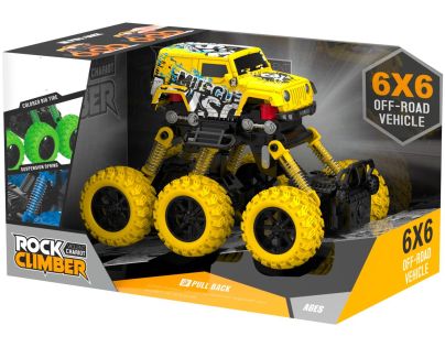 Sparkys Auto Graffiti Crawler 6WD 1:43 na zpětný chod žluté