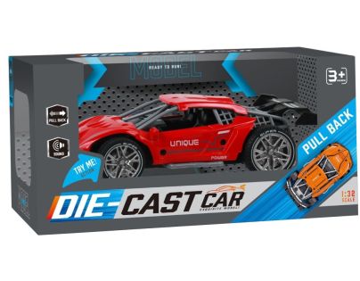 Sparkys Auto Racing Cars 1:32 KLX600-319 zpětné natahování červené