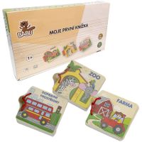 Sparkys BABU - Dřevěná knížka 3 druhy