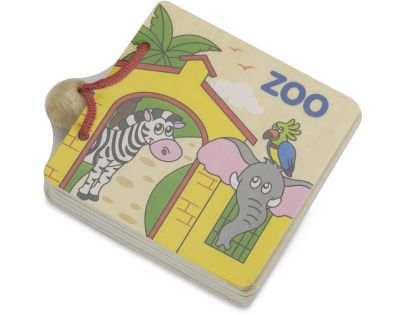 Sparkys BABU - Dřevěná knížka 3 druhy