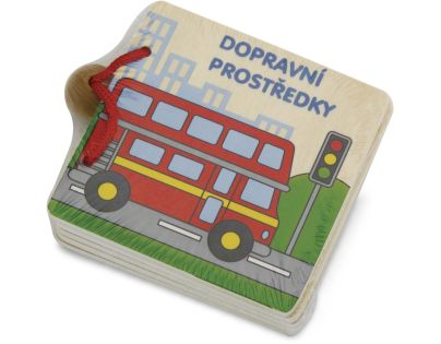 Sparkys BABU - Dřevěná knížka 3 druhy