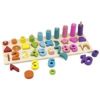 Sparkys BABU - Dřevěná sada Čísla a tvary 2