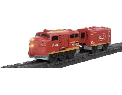 Sparkys BABU vláčky - Elektrický vláček červený - set 2 ks