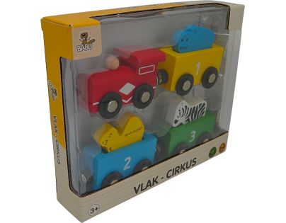 Sparkys BABU vláčky - Vláček cirkus