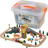 Sparkys BABU vláčky - Vláčkodráha 72 dílů