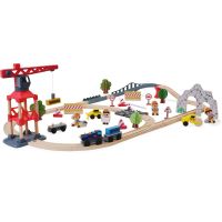 Sparkys BABU vláčky - Vláčkodráha s jeřábem