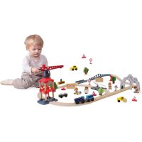 Sparkys BABU vláčky - Vláčkodráha s jeřábem 4