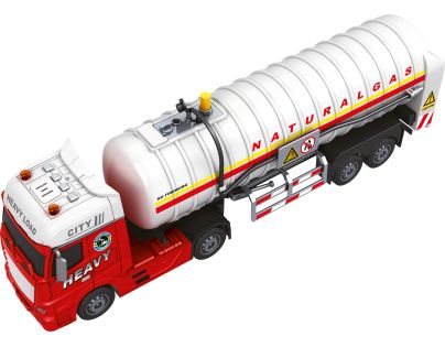 Sparkys CITY SERVICE CAR - 1:12 - Tahač s cisternou na zemní plyn (se zvukem a světly)