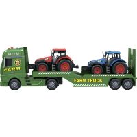 Sparkys CITY SERVICE CAR - 1:12 Farmářský tahač s vlekem a 2 traktory 2