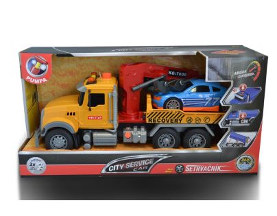 Sparkys CITY SERVICE CAR - 1:12 Nákladní auto odtahová služba + auto