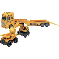 Sparkys CITY SERVICE CAR - 1:12 Tahač s bagrem a nákladním autem 5