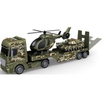 Sparkys CITY SERVICE CAR - 1:12 Vojenský tahač s vrtulníkem a tankem 3