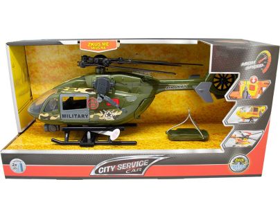 Sparkys CITY SERVICE CAR - 1:12 Vojenský vrtulník