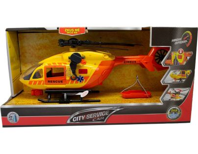 Sparkys CITY SERVICE CAR - 1:12 Záchranářský vrtulník