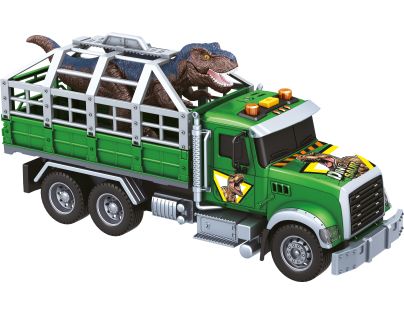 Sparkys CITY SERVICE CAR - 1:14 - Nákladní auto na přepravu dinosaurů (se zvukem, světly a dalšími funkcemi)