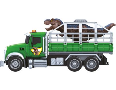 Sparkys CITY SERVICE CAR - 1:14 - Nákladní auto na přepravu dinosaurů (se zvukem, světly a dalšími funkcemi)
