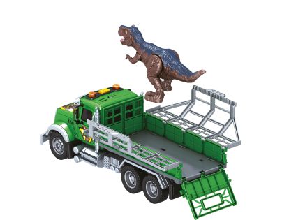 Sparkys CITY SERVICE CAR - 1:14 - Nákladní auto na přepravu dinosaurů (se zvukem, světly a dalšími funkcemi)