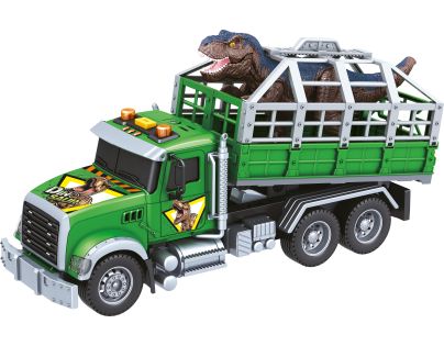 Sparkys CITY SERVICE CAR - 1:14 - Nákladní auto na přepravu dinosaurů (se zvukem, světly a dalšími funkcemi)