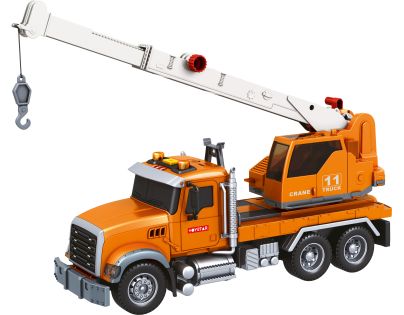 Sparkys CITY SERVICE CAR - 1:14 - Nákladní auto s jeřábem (se zvukem, světly a dalšími funkcemi)