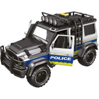 Sparkys CITY SERVICE CAR - 1:14 - Policejní auto s přívěsem a motorkou (se zvukem a světly) 5