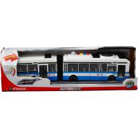 Sparkys CITY SERVICE CAR - 1:16 Kloubový autobus - modrý na setrvačník se zvuky 2