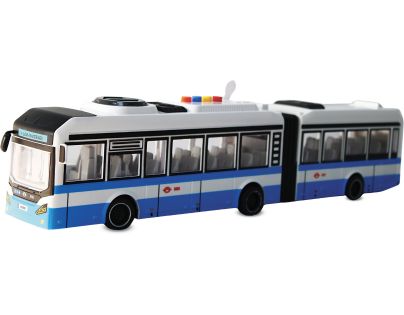Sparkys CITY SERVICE CAR - 1:16 Kloubový autobus - modrý na setrvačník se zvuky