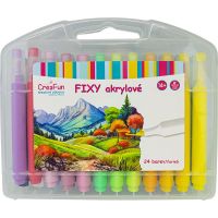 Sparkys CreaFun - Fixy akrylové 24 barev