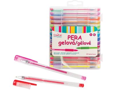 Sparkys CreaFun - Gelová pera 30 barev