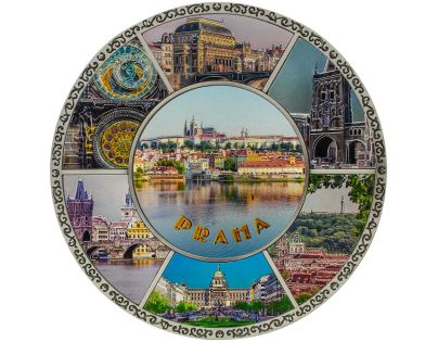 Sparkys Dekorační talíř Česká republika