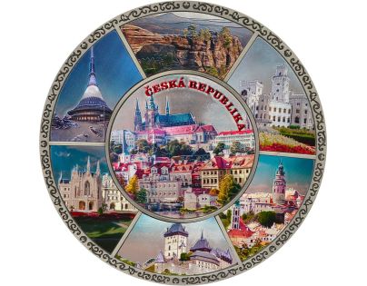 Sparkys Dekorační talíř Česká republika