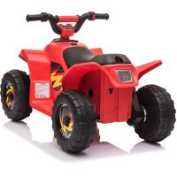 Sparkys Dětská elektrická čtyřkolka červená 4