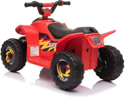 Sparkys Dětská elektrická čtyřkolka červená