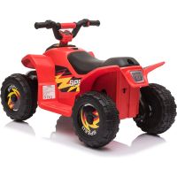 Sparkys Dětská elektrická čtyřkolka červená 5