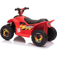 Sparkys Dětská elektrická čtyřkolka červená 6